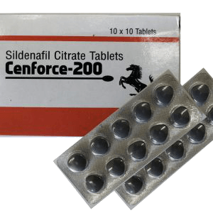 Cenforce 200 mg Sildenafil Mega tablets